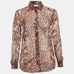 Saint Laurent Paris: Красная рубашка 