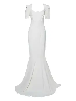 Roland Mouret: Атласное платье 