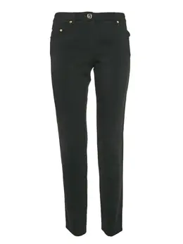 Moschino Pre-Owned: Чёрные брюки 
