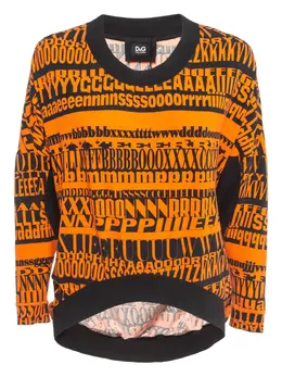 Dolce & Gabbana Pre-Owned: Свитшот с принтом 