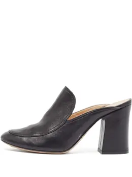 Gianvito Rossi: Чёрные сабо 