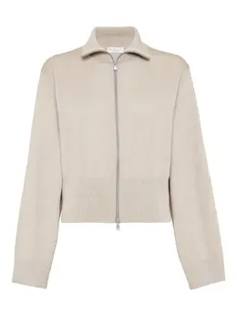 Brunello Cucinelli: Бежевый кардиган 