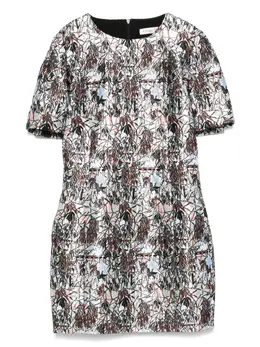 Christian Dior Pre-Owned: Платье с растительным принтом 