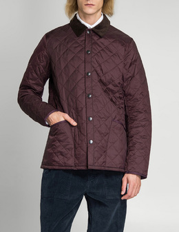 BARBOUR: Бордовая куртка 
