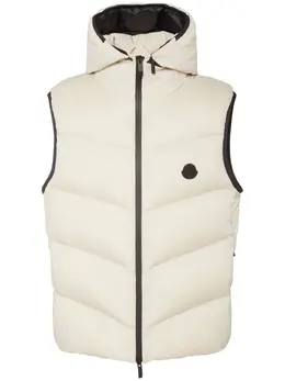 MONCLER: Жилет из полиэстера 