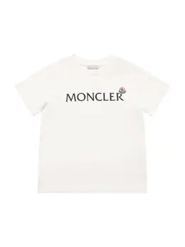 MONCLER: Хлопковая футболка 