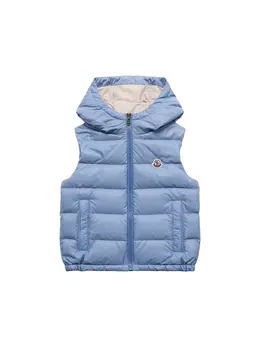 MONCLER: Жилет из полиэстера 