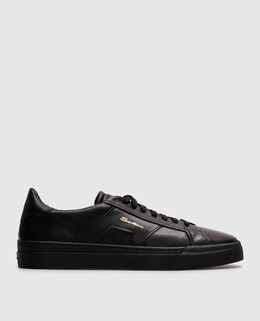 Santoni: Чорні кеди 