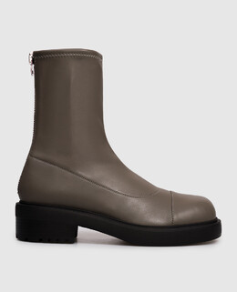 Giuseppe Zanotti: Ботинки цвета хаки 