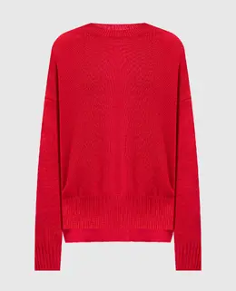 Jil Sander: Розовый свитер 