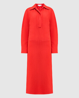 Victoria Beckham: Красное платье 
