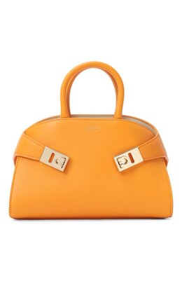 Ferragamo: Оранжевая сумка 