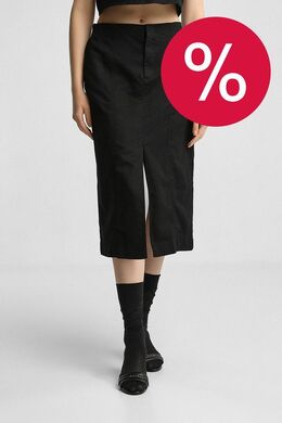 Calvin Klein Jeans: Хлопковая юбка 