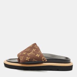 Louis Vuitton: Коричневые сандалии 