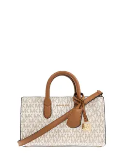 Michael Kors: Белая сумка-шоппер 