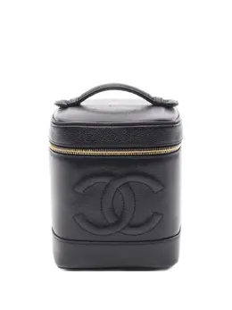 CHANEL Pre-Owned: Чёрная сумка 