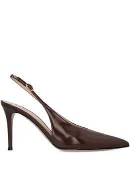 Gianvito Rossi: Коричневые туфли 