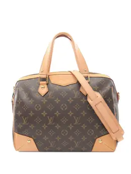 Louis Vuitton Pre-Owned: Коричневая сумка-шоппер 