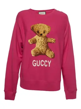 Gucci Pre-Owned: Розовый свитшот 