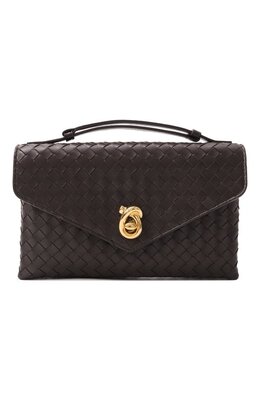 Bottega Veneta: Коричневая сумка 