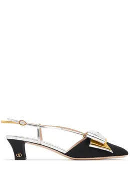 VALENTINO GARAVANI: Серебристые туфли 