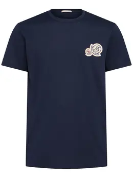 MONCLER: Хлопковая футболка 