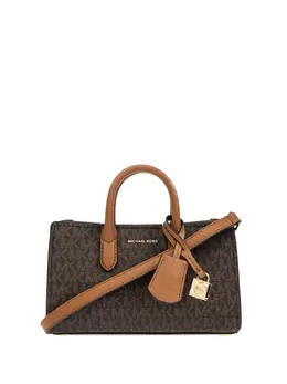 Michael Kors: Коричневая сумка-шоппер 