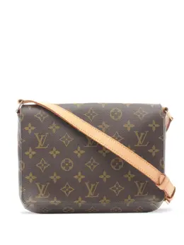 Louis Vuitton Pre-Owned: Коричневая сумка 