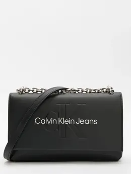 Calvin Klein Jeans: Чёрная сумка 
