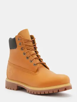 Timberland: Коричневые ботинки 