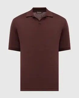 Loro Piana: Коричневі поло 