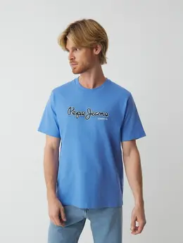 Pepe Jeans: Тёмная футболка 