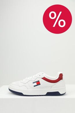Tommy Hilfiger: Белые кроссовки 