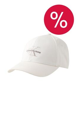 Calvin Klein Jeans: Белая кепка 