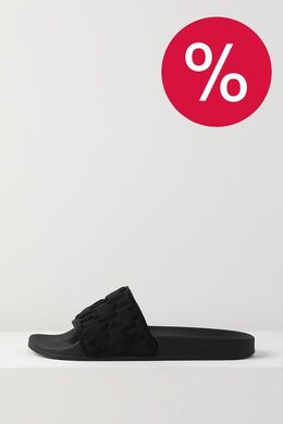 Karl Lagerfeld: Чёрные шлёпанцы 