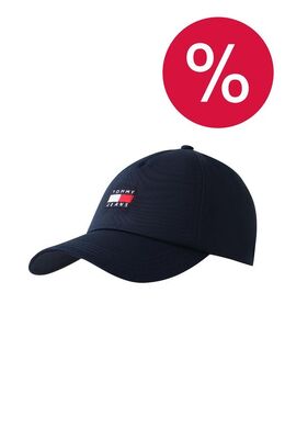 Tommy Jeans: Синяя кепка 