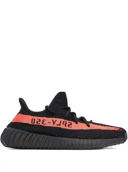 adidas YEEZY: Красные кроссовки 