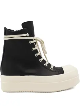 Rick Owens: Чёрные кроссовки 