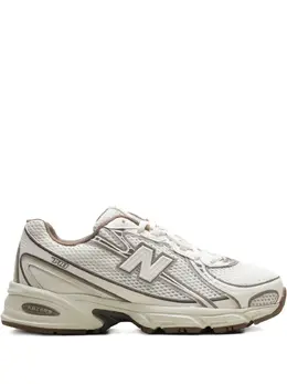 New Balance: Белые кроссовки 