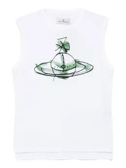 Vivienne Westwood: Майка  Orb с принтом