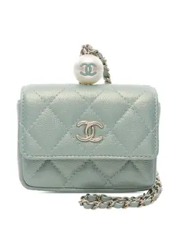 CHANEL Pre-Owned: Кожаный топ 