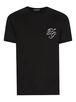 Dolce & Gabbana: Чёрная футболка  T