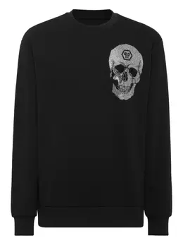 Philipp Plein: Свитшот  Crystal со стразами
