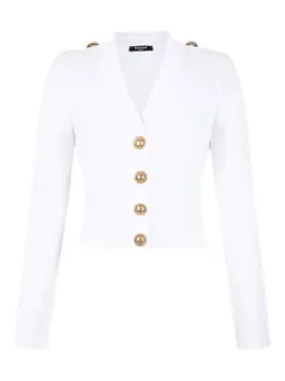 Balmain: Кардиган на пуговицах 