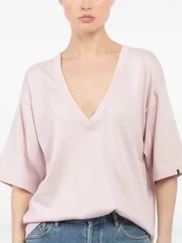 extreme cashmere: Футболка с v-образным вырезом 
