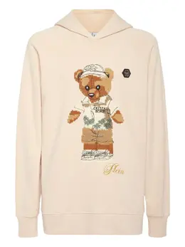Philipp Plein: Бежевая толстовка  Teddy Bear