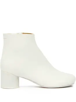 MM6 Maison Margiela: Белые ботинки 
