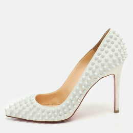 Christian Louboutin: Белые туфли  Pigalle