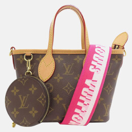 Louis Vuitton: Коричневая сумка-шоппер  Neverfull