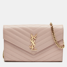 Saint Laurent Paris: Светлый кошелёк 